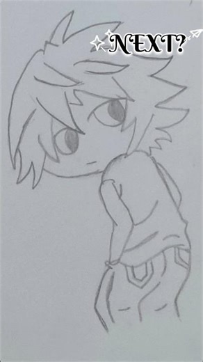L chibi drawing ✨#chibi #drawing #death note