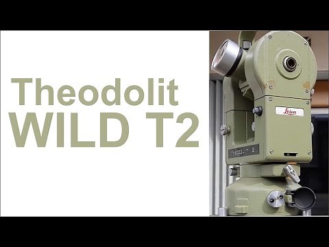 Tutorial menggunakan #Theodolit Manual, #WildT2 #Leica, Theodolit jaman Purba