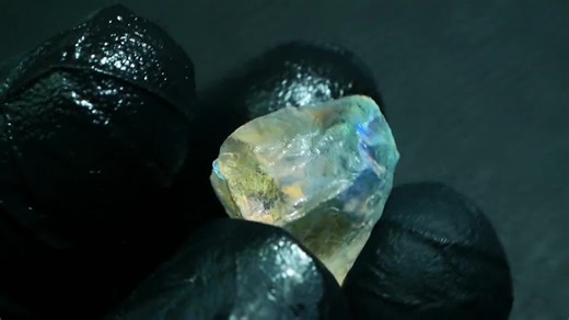 Rainbow Flash Moonstone Opal: Raw Madagascar Crystal, Intuition Stone - Etsy