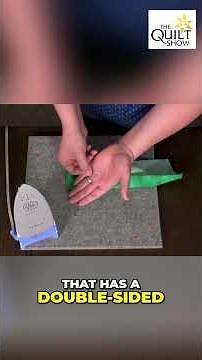 Revolutionary Sashing Tool for Crisp Fabric Edges #shorts