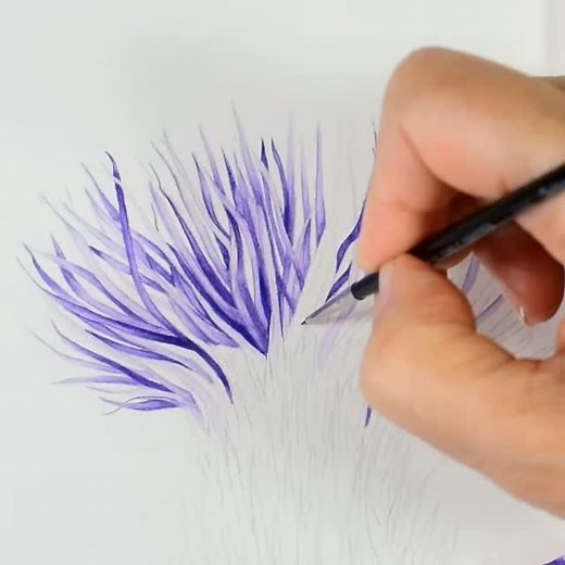 I love Thistles🌿 Come and learn how to paint them 😊 #thistle #thistleart #watercolortutorial #watercolor #watercolours #watercolourpainting #watercolorblog #inspiredbypainting #watercolorsketch #learntopaint #learnwatercolor | Marie Burke Art