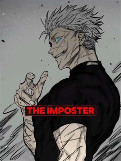 Gojo Joins the New Anime Trend 💀💙#anime#lypsync#jjk