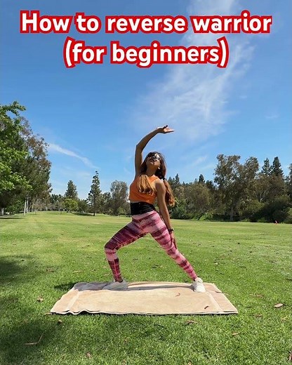 How to reverse warrior (for beginners)
