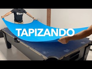 Así TAPIZAMOS la DIAMOND (paño SIMONIS 860)