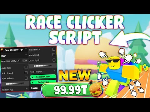 *NEW* Race Clicker Script (PASTEBIN 2024) (AUTOFARM EVENT, AUTO EGGS, AUTO REBIRTH)