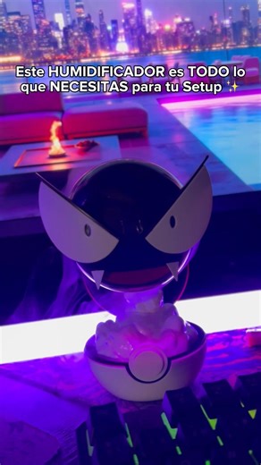 Crea un ambiente fresco, estetico y sobre todo unico 😌 #pokémon #humidifier #sweethome #ytshorts