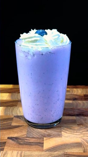Blueberry Milkshake #drink