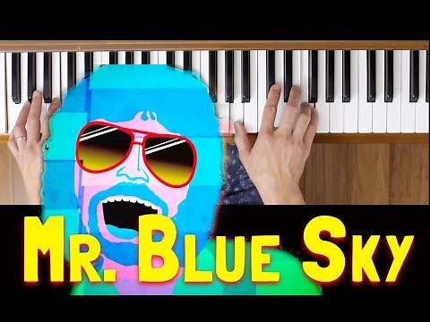Mr Blue Sky (Piano Tutorial- Easy)