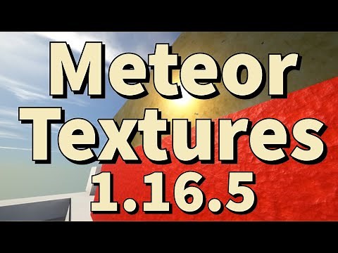 1.16.5 - How to Install Meteor Textures Resource Pack