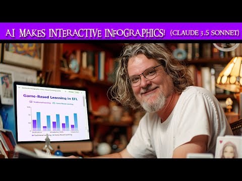 USE AI TO MAKE INTERACTIVE INFOGRAPHICS! (Claude 3.5 Sonnet)