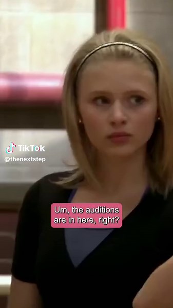 The auditions are in here right? #TheNextStep #TNS #TNS9 #TNSMichelle @CBBC @YTV @STACKTV @ABC iview