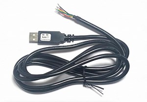 [Hot Item] Ttl-234X-3V3-We USB Cables/IEEE 1394 Cables USB to Uart Cable Wire Ended 3.3V, USB-a to 6 Wire Leads