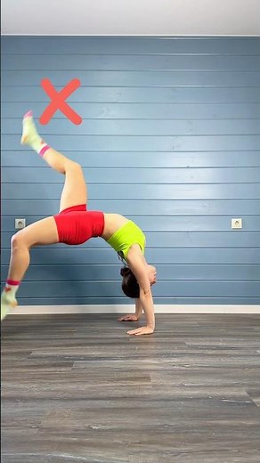 BACK WALKOVER EASY TUTORIAL🔥😍 #beginnermethod #howto #gymnast #easy #walkover #easytips