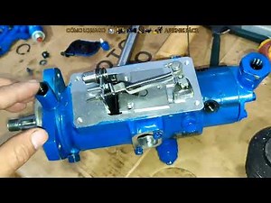 DELPHI DIESEL ENGINE INJECTION PUMP INTERNAL PARTS BREAKDOWN
