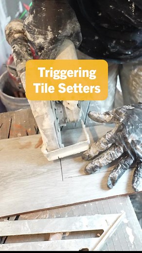 Triggering Tile Setters 😆 #diy #tile #facebookreels #bathroomremodel #homeimprovement #realestate #bathroomremodelingteacher | Bathroom Remodeling Teacher
