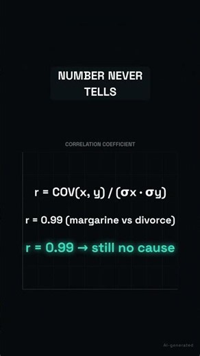 This Correlation Is 99%. It Means Absolutely Nothing.