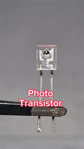 Simple Phototransistor Circuit #zaferyildiz #experiment