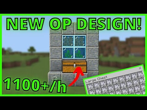 BEST 1.21 ZERO-TICK KELP BONEMEAL FARM in MINECRAFT BEDROCK Edition | AFK WORKING | PS4/XBox/PC/MCPE