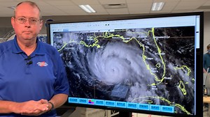 NHC Director Ken Graham with the 4 p.m. CDT Saturday advisory on Hurricane Ida | NOAA NWS National Hurricane Center