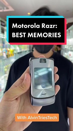 Motorola Razr V3: BEST MEMORIES with @alvintriestech 📺 #techreviewph #techknowlogy #motorolarazr #unboxph