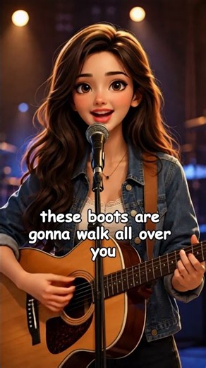 These Boots Are Made For Walkin’ – Nancy Sinatra | Lyrics #shorts #songlyrics #learnenglish