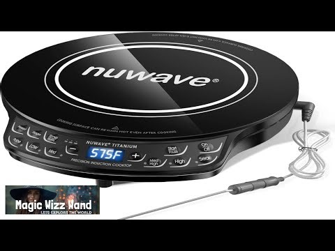 Nuwave Induction Cooktop Improved Hot Plate with Digital Probe 106 Temps