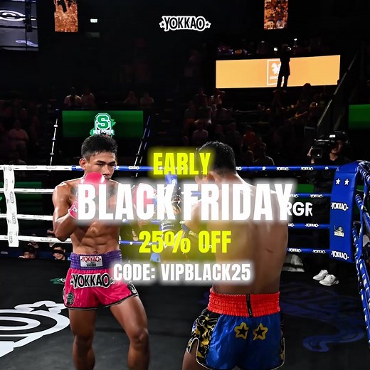 8.6K reactions · 58 shares |  EARLY BLACK FRIDAY SALE  Enjoy 25% OFF on selected Muay Thai, MMA, and Boxing gear! 壘  Use code: VIPBLACK25 – only while stocks last! Import Taxes & Duties Included! ✨ Shop seamlessly from our warehouses worldwide:  USA: yokkao.com  Europe: eu.yokkao.com  UK: yokkao.com/en-gb  Asia: yokkao.com/en-asia | Yokkao | Facebook