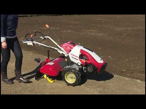 ヤンマーミニ耕うん機 エンジンのかけかた（YK-MR）
