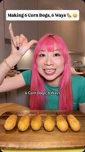 Which Corn Dog YOU like the look of most? 🌭 😍 - - - - - #corndogs #6ways #foodie #foodreview #corndog #foodchallenge #cookwithme | Yinrun