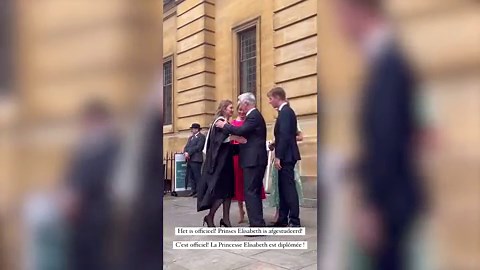 WATCH: Princess Elisabeth graduates from Oxford