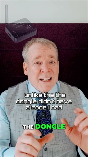 Easy TV Streamer Setup & Share with Hearing Aids! (Avantree C82 Aura) #shorts