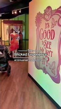 Wicked Experience at Universal Orlando! #wicked #wickedforgood #universalstudios #universalorlando