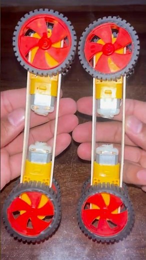 Mini DC Motor Racing Car 🏎️ | Fastest DIY Car Ever! | Student Project #dcmotor #shorts #racingcar