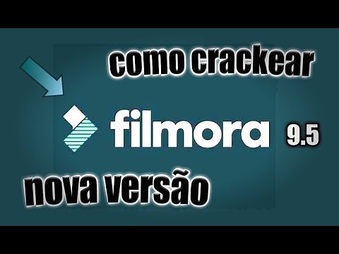 COMO BAIXAR, INSTALAR E CRACKEAR NOVA VERSÃO DO FILMORA 9.5!!UNICO CRACKER ATIVO (ATUALIZADO 2023)