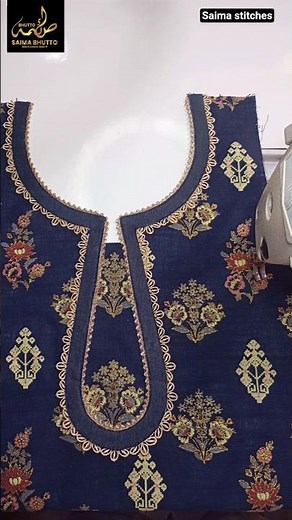 New latest beautiful trending neck design cutting and stitching #shorts #youtubeshorts #sewinghacks