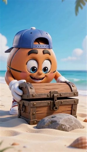 Buddy Ball Basketball Finds Treasure