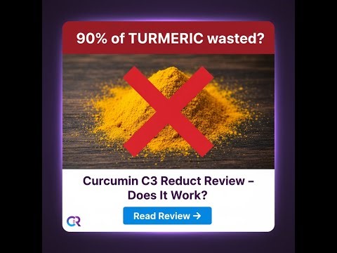 Your Turmeric Is LESS Without This! | My Honest Curcumin C3 Reduct Review