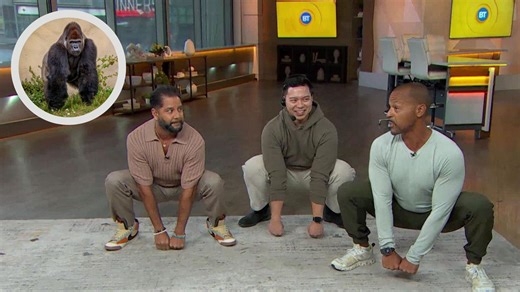 The 'gorilla walk' is a full-body workout you need in your life