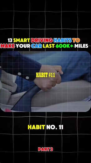 13 Smart Driving Habits to Make Your Car Last 600K Miles#cartips #carengine #fyp #carmaintenance #carcaretips #viral #enginemaintenance #audi