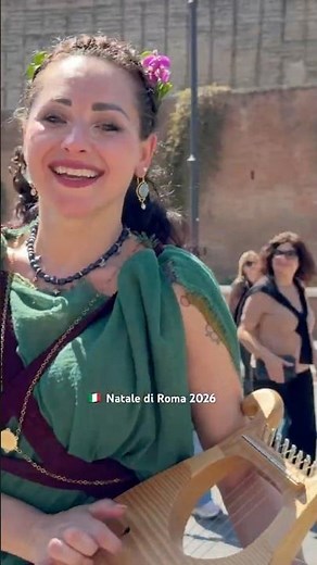 Rome's Christmas 2026 💃🏽 Ancient Roman Female Dancers