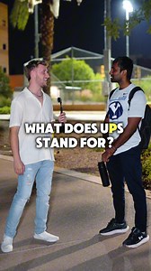 What does UPS stand for?👀🧐 #trivia #publicinterview | Justin Slater