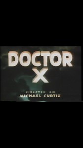 "Doctor X" (1932) - Trailer. In the film, there are a series of murders in New York City. Each murder takes place under the full moon, and each body has been cannibalized post-mortem. Dr. Xavier is asked to provide his medical insight into the crimes, though the police actually suspect him and other people in Xavier's medical academy. The Moon Killer is conducting his own experiments in an attempt to collect samples from his victims. #DoctorX #WarnerBros #1932 #1930sHorror #PreCodeHorror #Famous