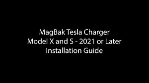 Tesla Charger Install Guide for Model S and X (2021+)