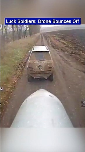 Russian FPV Drone Ricochets Off Roof, Soldiers Escape Just in Time!!