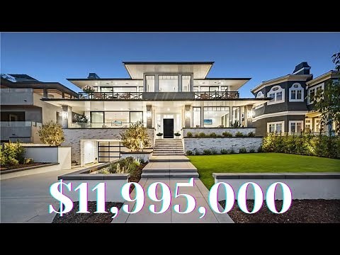 INSIDE NEWPORT BEACH LUXURY MANSION WITH OCEAN VIEW