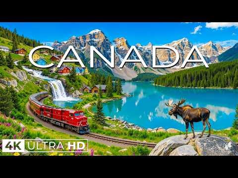 Canada 4K 🇨🇦 | Stunning Nature, Rocky Mountains & Cinematic Landscapes in Ultra HD