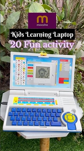 Kids learning laptop 20 fun activity