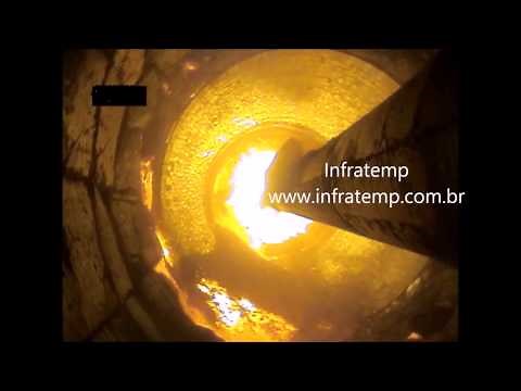 Visão de Forno Rotativo - Cimento