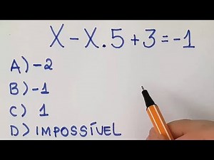 🔥 BASIC MATHEMATICS HELP - First Degree Equation #89