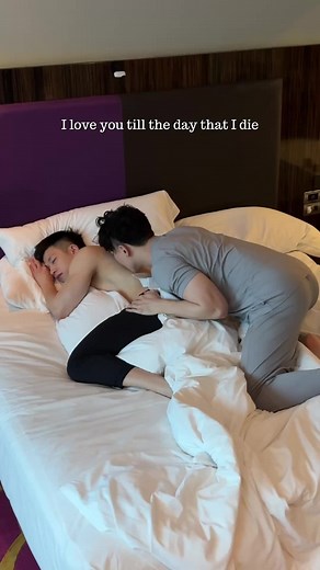 Tender Bedtime Kisses: A Romantic Moment